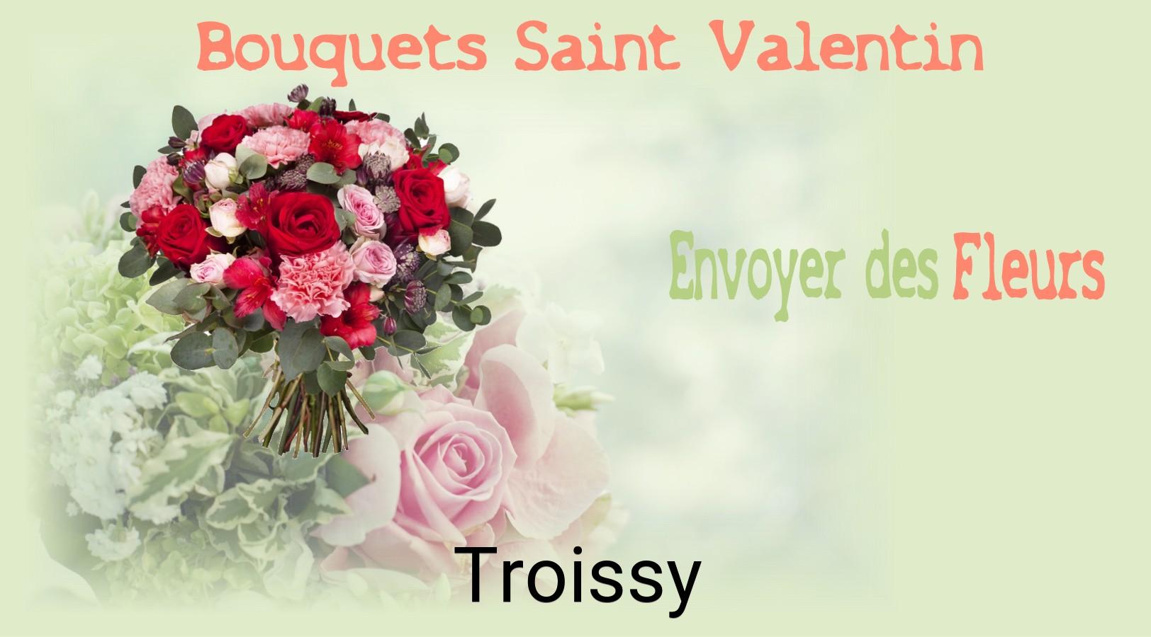 Roses de Saint-Valentin livrées à Troissy